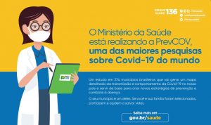 Com Campo Grande selecionada, pesquisa vai mapear o comportamento da Covid-19 no país